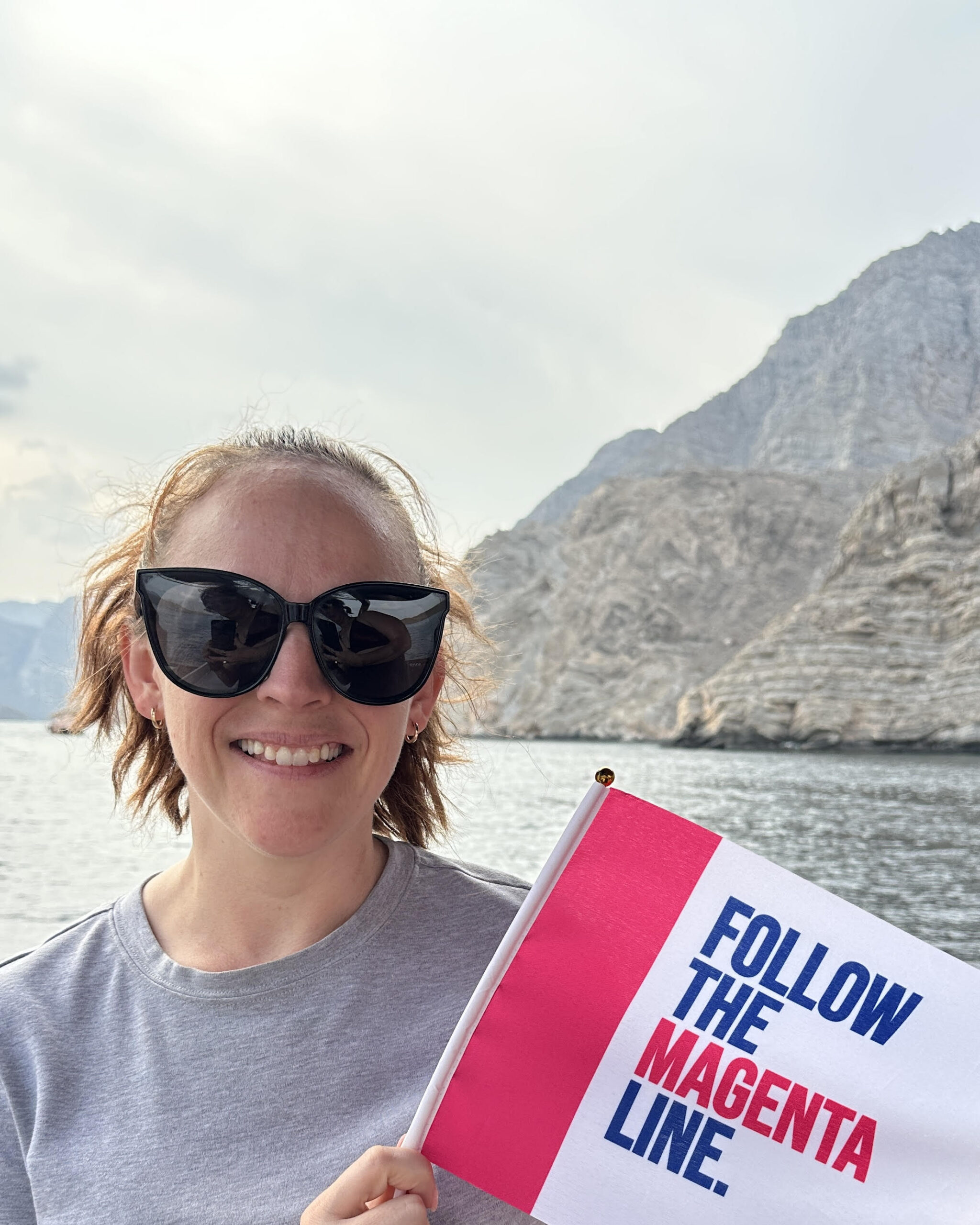 Follow the Magenta Line - Oman